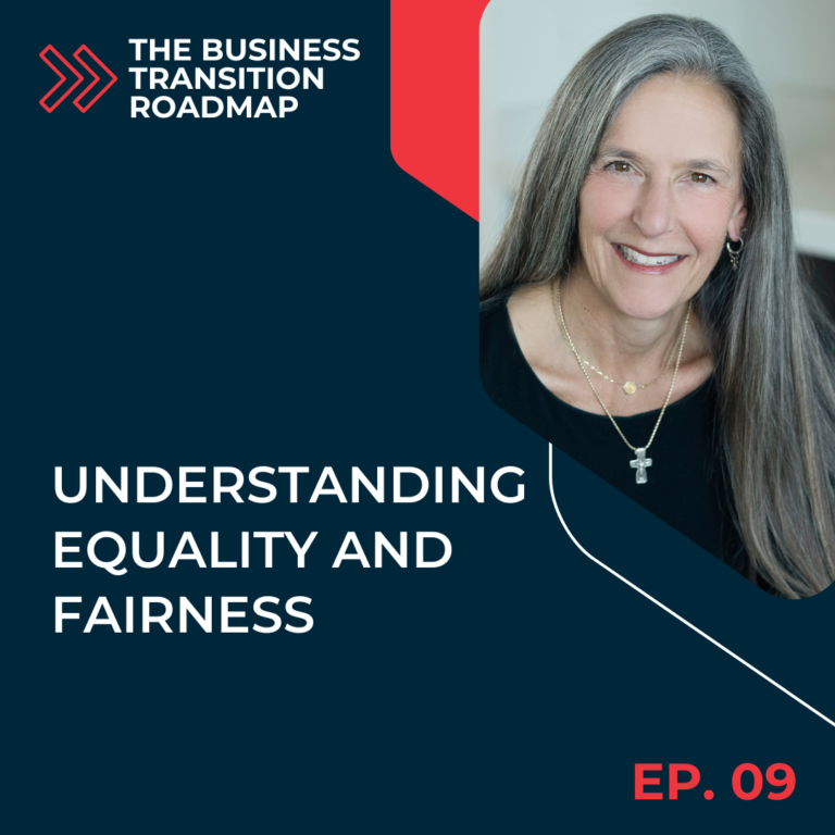 Understanding Equality and Fairness in Business Transitions