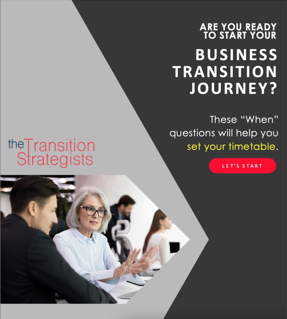 Business Transition Journey Quiz - Succession Planning