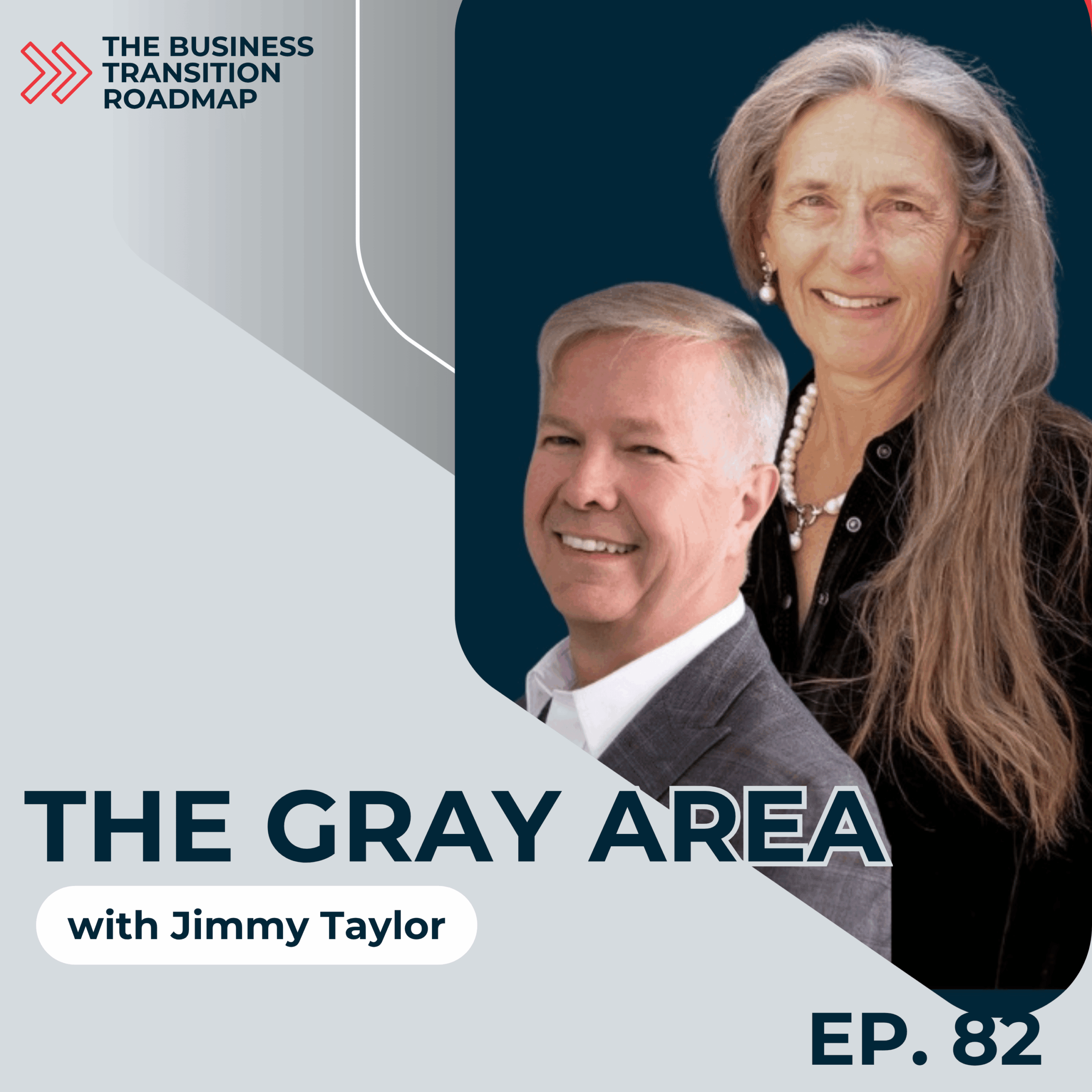 Podcast mage with Jimmy and Elizabeth for the podcast, When Partners Get Stuck, Look for the Gray