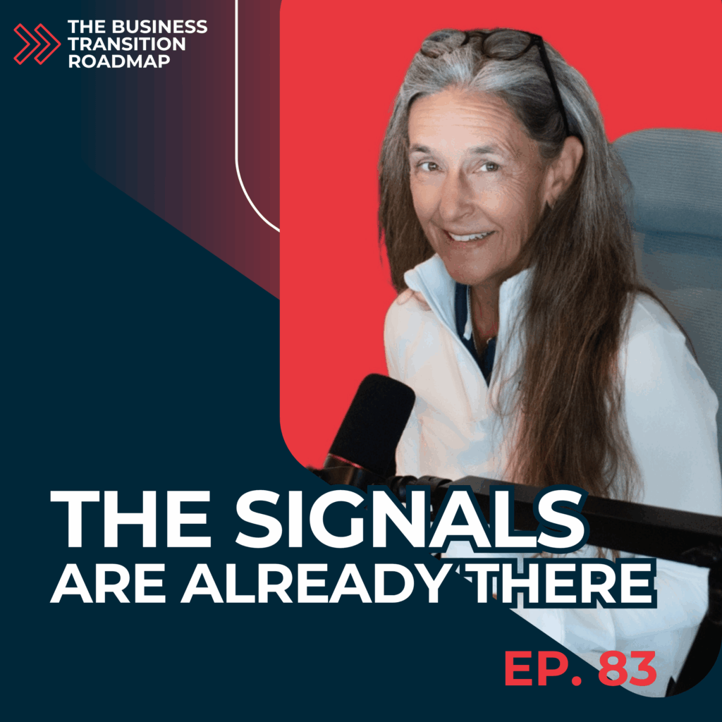 Podcast graphic image for the podcast, The Signals Are Already There