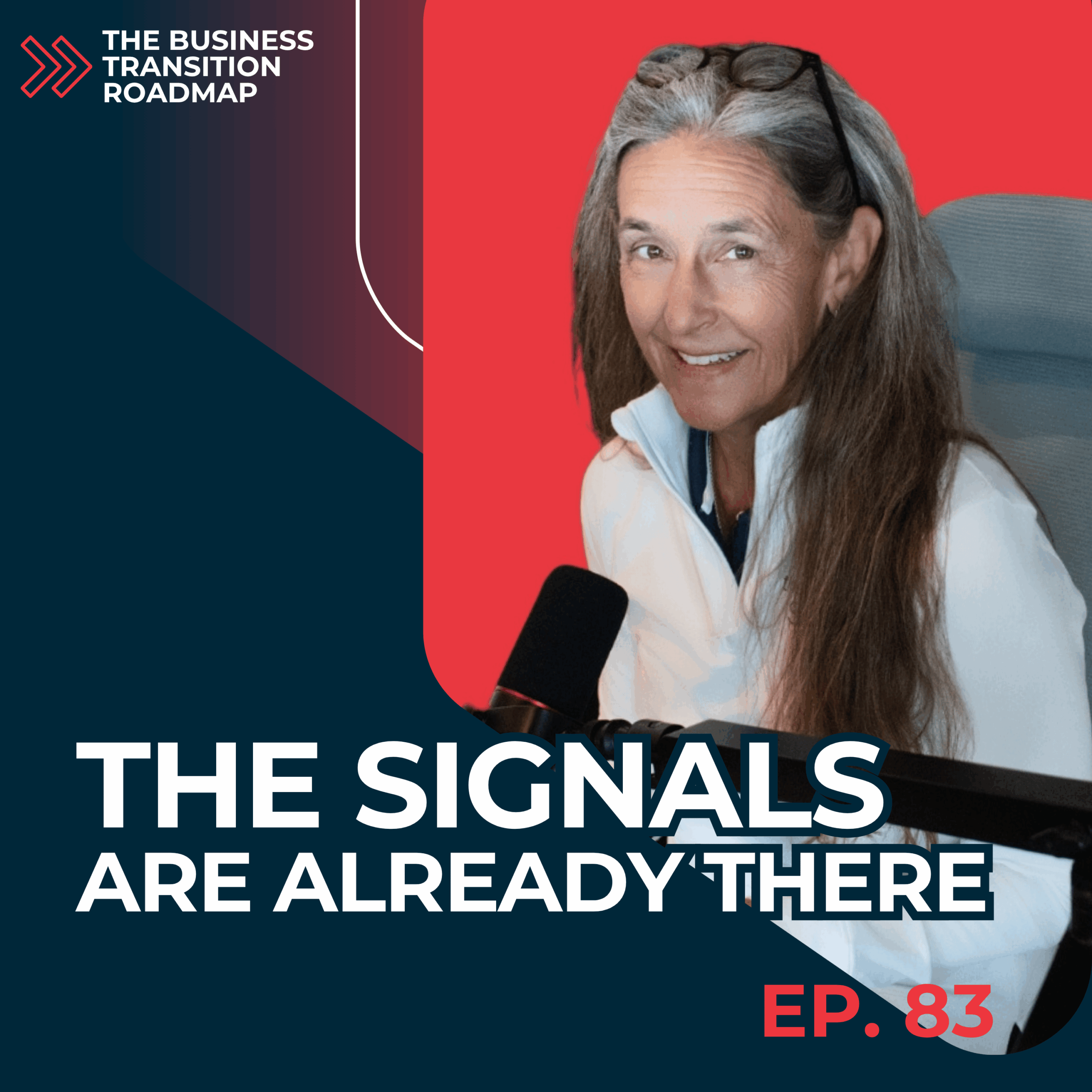 Podcast graphic image for the podcast, The Signals Are Already There